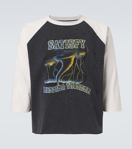 Camiseta MothTech de algodón estampada - Satisfy - Modalova