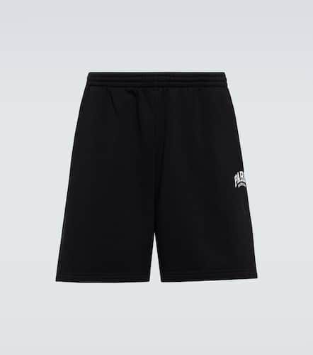 Cities Paris cotton jersey shorts - Balenciaga - Modalova