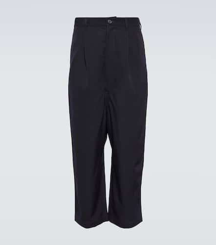 Comme des Garçons High-Rise Cropped-Hose aus Wolle - Comme des Garcons Homme - Modalova