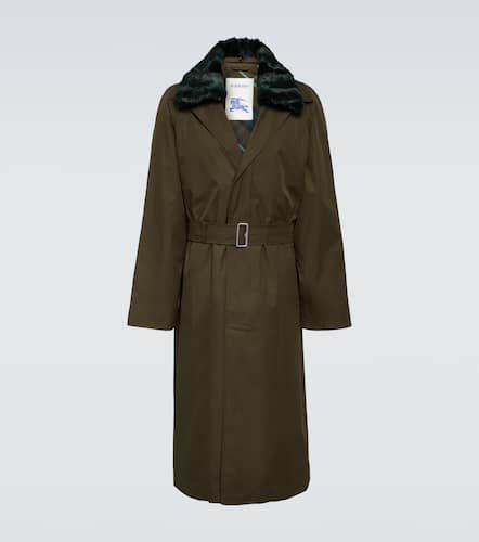 Abrigo oversized de gabardina de algodón - Burberry - Modalova