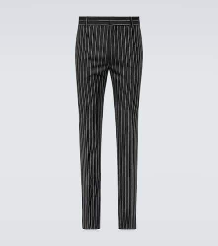 Pinstripe wool suit pants - Alexander McQueen - Modalova