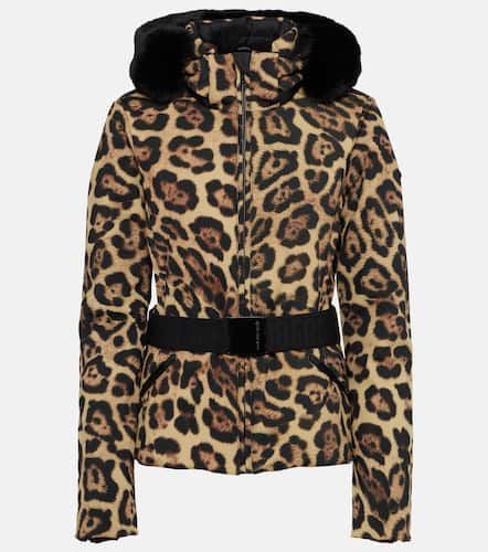 Felis leopard-print down ski jacket - Goldbergh - Modalova