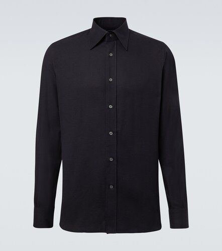 Thom Sweeney Cotton flannel shirt - Thom Sweeney - Modalova