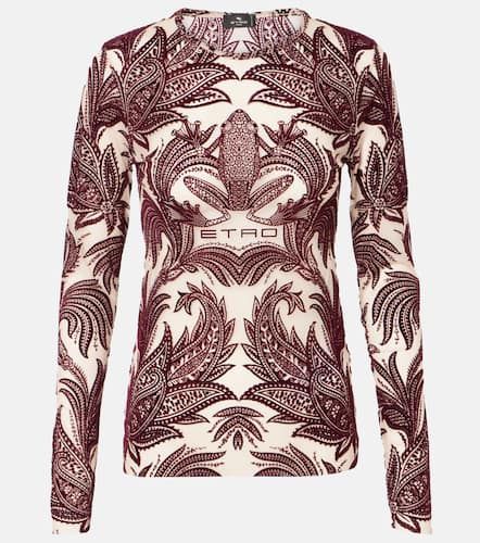 Etro Top à motif cachemire - Etro - Modalova