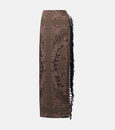 Bandana muslin beach cover-up - The Attico - Modalova