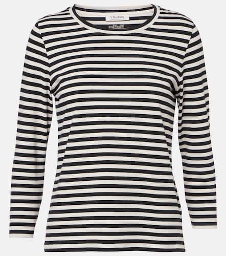 T-shirt Durata rayé en coton mélangé - 'S Max Mara - Modalova
