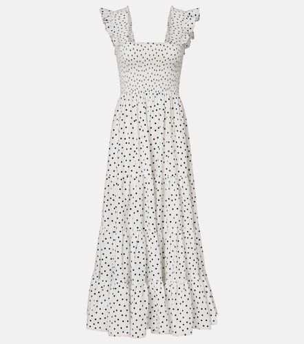 Vestido midi Kendall de algodón con lunares - Rixo - Modalova