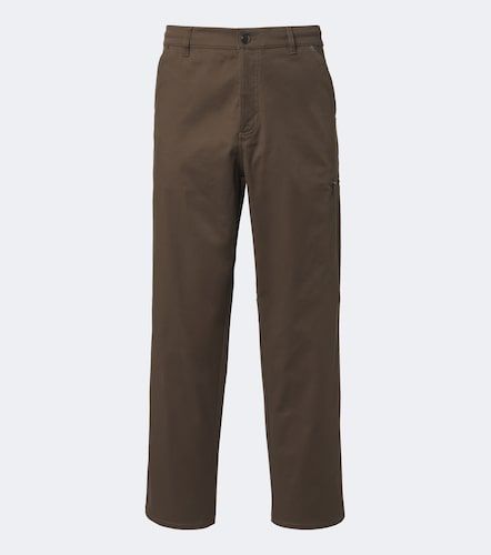 Pantaloni regular in misto cotone - Moncler - Modalova