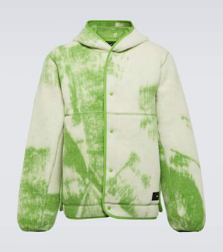 Printed wool-blend fleece jacket - Y-3 - Modalova