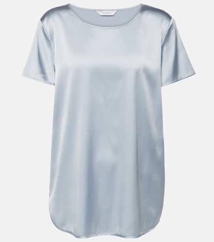 Leisure Cortona silk-blend satin T-shirt - Max Mara - Modalova