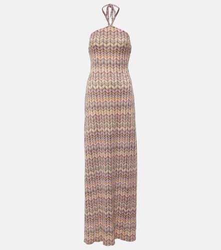 Verziertes Maxikleid aus Häkelstrick - Missoni - Modalova