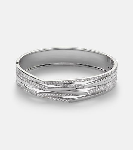 Antifer 18kt white gold bangle with diamonds - Repossi - Modalova
