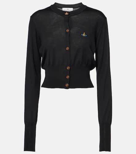 Bea cropped wool and silk cardigan - Vivienne Westwood - Modalova