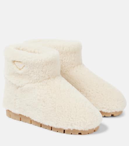 Prada Ankle Boots aus Shearling - Prada - Modalova