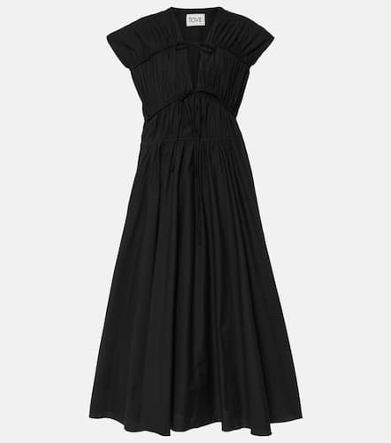 Ceres gathered cotton midi dress - Tove - Modalova