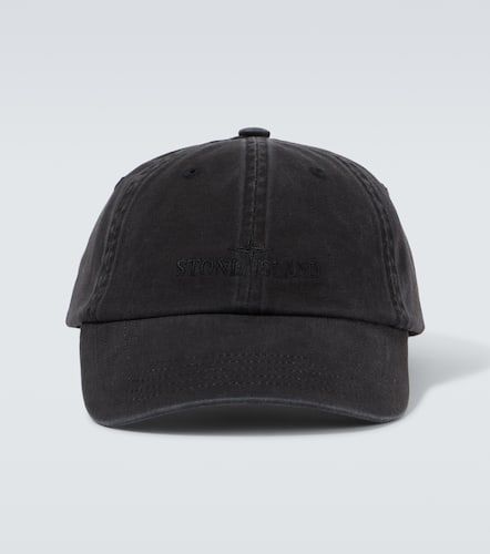 Cappello da baseball in cotone con logo - Stone Island - Modalova