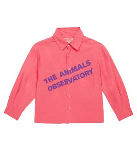 Camisa Wolf con logo - The Animals Observatory - Modalova