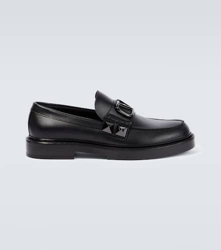 Loafers VLogo Stud Sign aus Leder - Valentino Garavani - Modalova