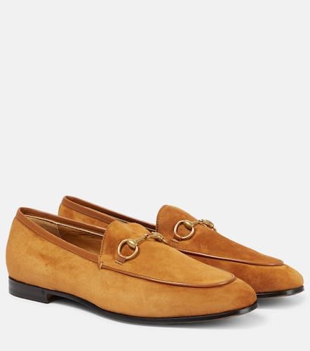 Gucci Jordaan suede loafers - Gucci - Modalova