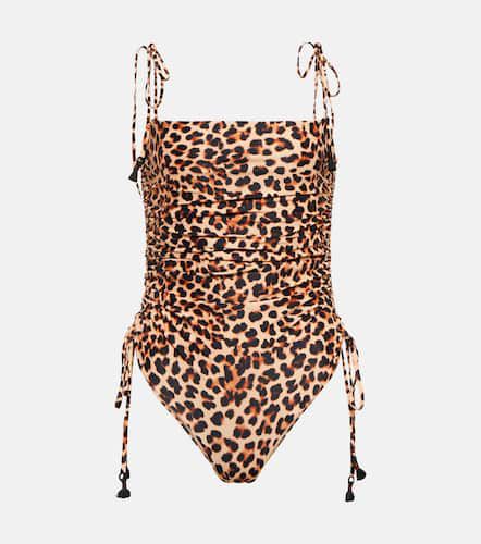 Leopard-print one-piece swimsuit - Johanna Ortiz - Modalova