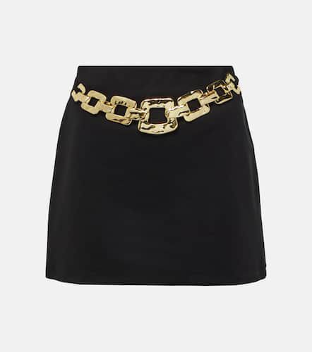 Ursula chain-belted cady miniskirt - Staud - Modalova