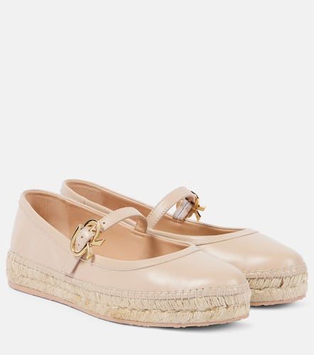 Gianvito Rossi Ballerines en cuir - Gianvito Rossi - Modalova
