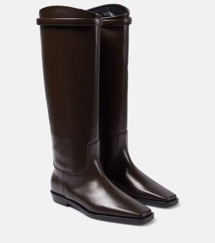 Toteme Leather knee-high boots - Toteme - Modalova