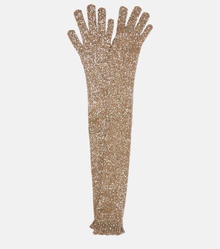 Brunello Cucinelli Sequined gloves - Brunello Cucinelli - Modalova