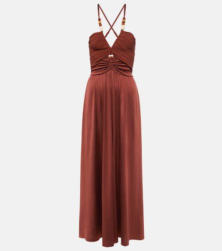 Caty beaded halterneck maxi dress - Diane von Furstenberg - Modalova