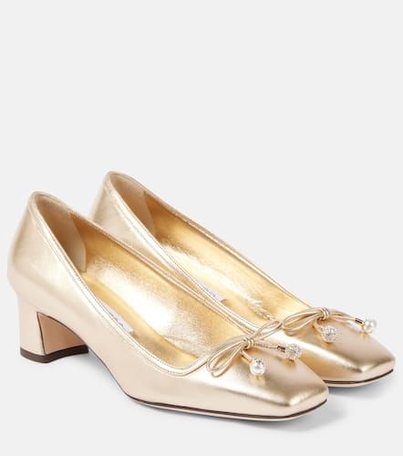 Pumps Elme 45 aus Metallic-Leder - Jimmy Choo - Modalova