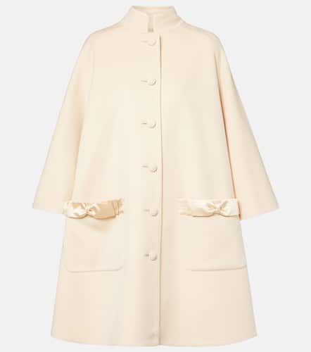 Cappotto in Crepe Couture con fiocchi - Valentino - Modalova