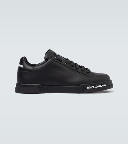 Port Light leather sneakers - Dolce&Gabbana - Modalova
