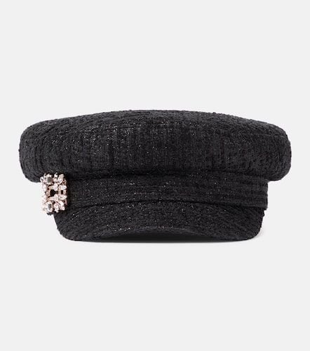 Roger Vivier Tweed newsboy cap - Roger Vivier - Modalova