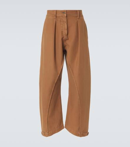 Pantalones barrel Twisted Seam de algodón - JW Anderson - Modalova