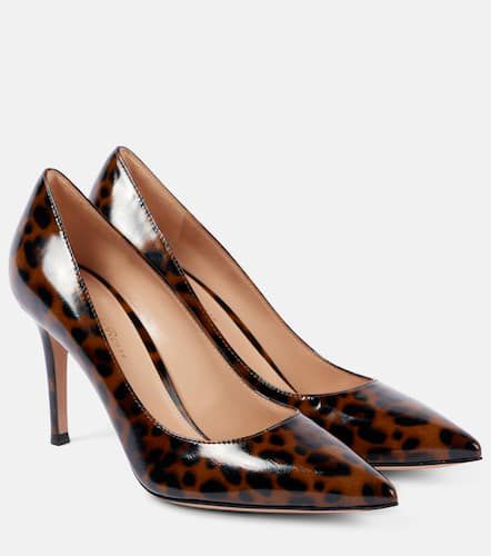 Gianvito 85 leather pumps - Gianvito Rossi - Modalova