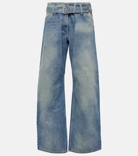 Belted low-rise wide-leg jeans - Acne Studios - Modalova