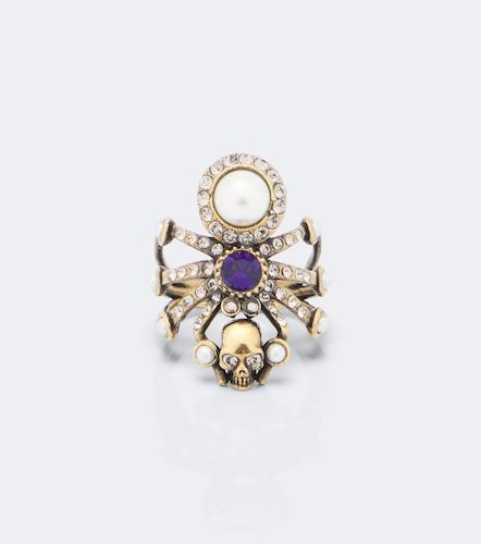 McQueen Anillo Spider con adornos - McQueen - Modalova