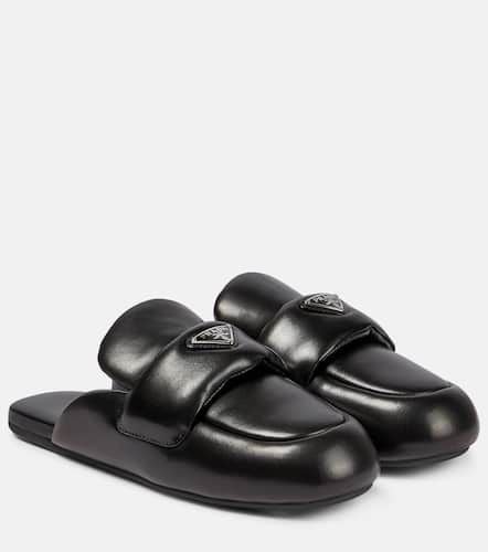 Prada Padded leather slippers - Prada - Modalova
