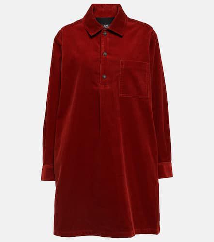 A.P.C. Minikleid aus Cord - A.P.C. - Modalova