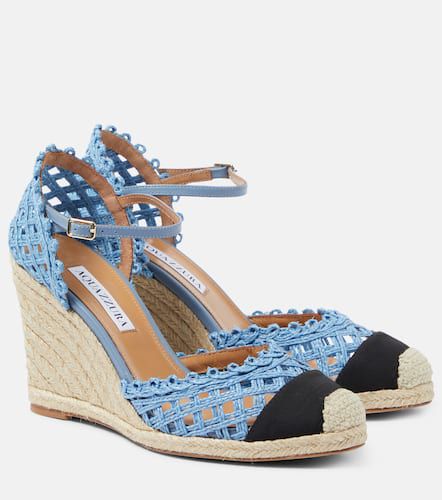 Alpargatas con cuña Sunburst 120 - Aquazzura - Modalova