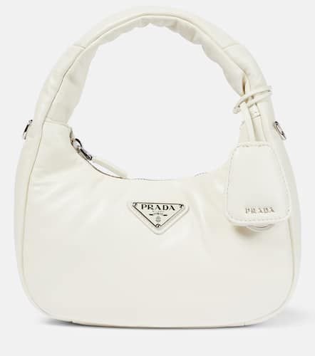 Prada Mini leather tote bag - Prada - Modalova