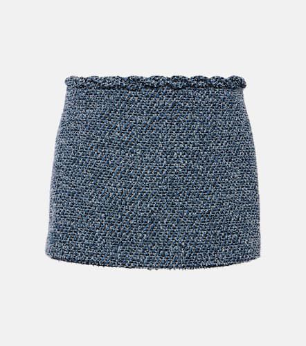 Valentino Tweed denim miniskirt - Valentino - Modalova