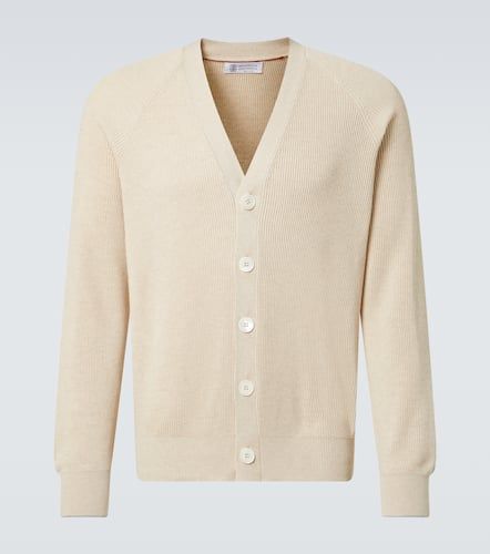 Cardigan aus Baumwolle - Brunello Cucinelli - Modalova