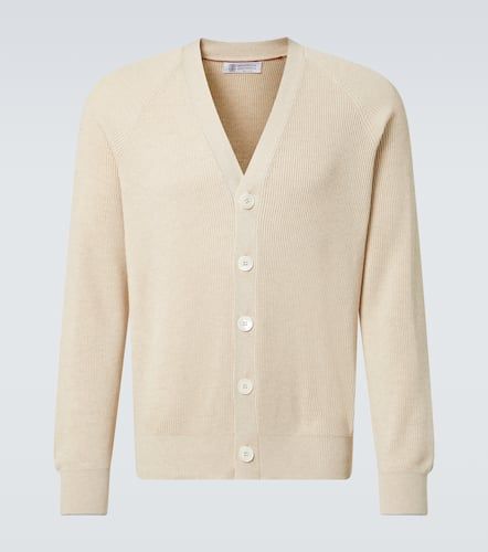Cardigan en coton - Brunello Cucinelli - Modalova