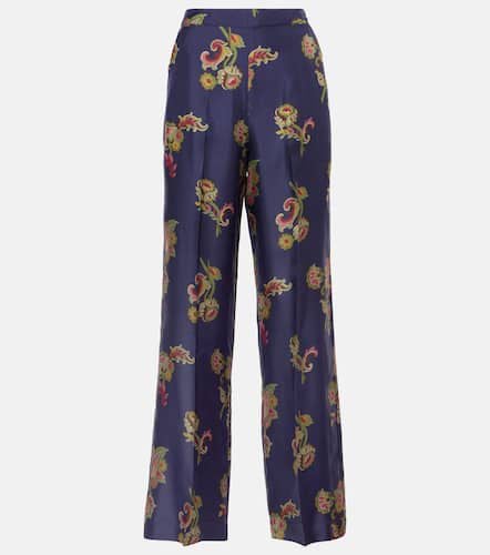 Etro Palazzo-Hose aus Seide - Etro - Modalova