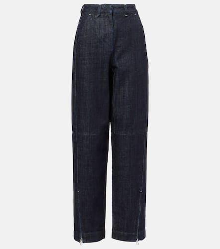 De-Nimes high-rise barrel-leg jeans - Jacquemus - Modalova