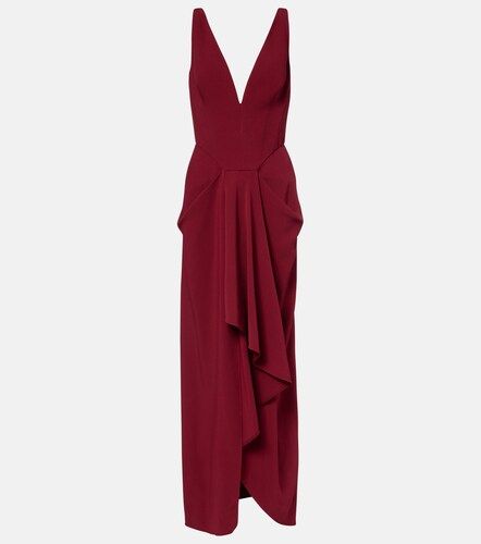Vestido maxi asimétrico drapeado - Givenchy - Modalova