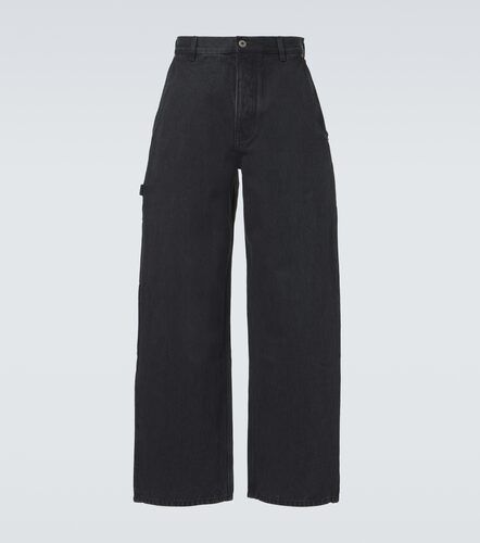 Loewe Jeans a gamba larga con suede - Loewe - Modalova