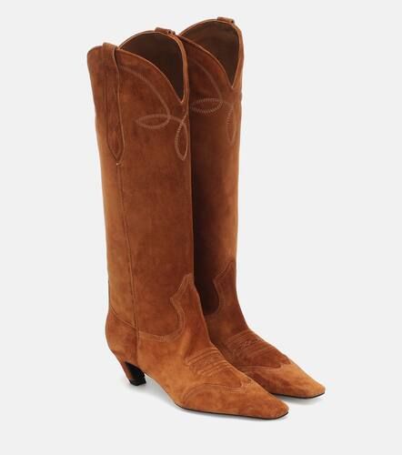 Botas cowboy Dallas de gamuza - Khaite - Modalova