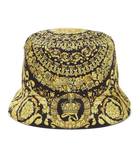 Versace Hut Barocco aus Twill - Versace - Modalova